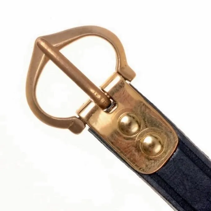 14. Bis 15. Jahrhundert Gürtel Beaufort, Schwarz 2 14. Bis 15. Jahrhundert Gürtel Beaufort, Schwarz – Bild 2