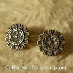 15. Jahrhundert Blumen Gürtelbeschläge (Set Von 5 Stück) -Schuhe & Stiefel Verkaufsladen 15 jahrhundert blumen guertelbeschlaege set von 5 2