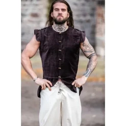 Leonardo Carbone 16. Jahrhundert Wams Geusen, Braun -Schuhe & Stiefel Verkaufsladen 16 jahrhundert wams geusen braun 5