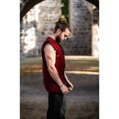 Leonardo Carbone 16. Jahrhundert Wams Geusen, Rot -Schuhe & Stiefel Verkaufsladen 16 jahrhundert wams geusen rot 5