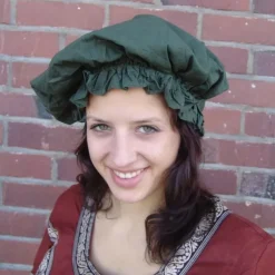 Leonardo Carbone 17. Jahrhundert Kappe, Grün -Schuhe & Stiefel Verkaufsladen 17 jahrhundert kappe gruen 4