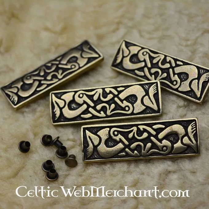 Alemannisch Gürtelbeschlag Niederstotzingen 2 Alemannisch Gürtelbeschlag Niederstotzingen – Bild 2