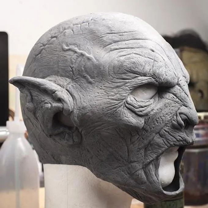 Epic Armoury Bestial Orc Maske Unlackiert 2 Epic Armoury Bestial Orc Maske Unlackiert – Bild 2