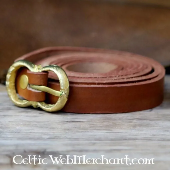 Leonardo Carbone Brown Ledergürtel 2 Cm 2 Leonardo Carbone Brown Ledergürtel 2 Cm – Bild 2