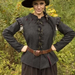 Epic Armoury Doublet Columbus, Dunkelgrau 10 Epic Armoury Doublet Columbus, Dunkelgrau -Schuhe & Stiefel Verkaufsladen doublet columbus dunkelgrau 4