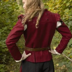 Epic Armoury Doublet Columbus, Rot -Schuhe & Stiefel Verkaufsladen doublet columbus rot 2