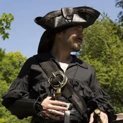 Epic Armoury Dreispitz Blackbeard, Schwarz -Schuhe & Stiefel Verkaufsladen dreispitz blackbeard schwarz 3