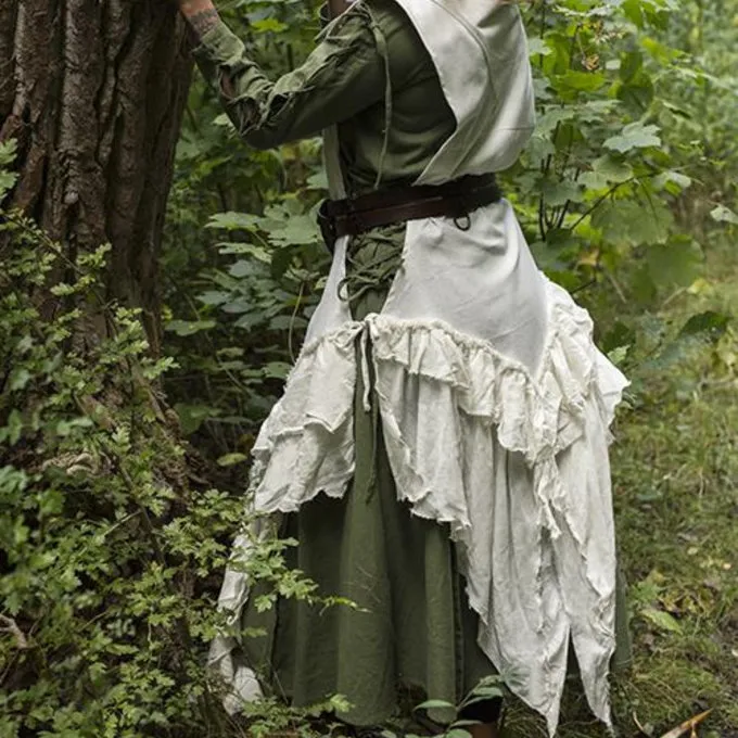 Epic Armoury Dress Raven, Weiß 2 Epic Armoury Dress Raven, Weiß – Bild 2