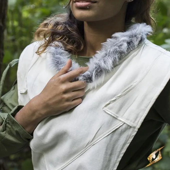 Epic Armoury Dress Raven, Weiß 3 Epic Armoury Dress Raven, Weiß – Bild 3