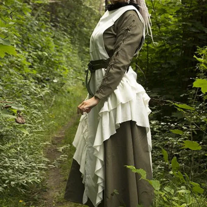 Epic Armoury Dress Raven, Weiß 5 Epic Armoury Dress Raven, Weiß – Bild 5