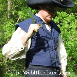 Epic Armoury Englisch Bürgerkrieg Dublett Blau -Schuhe & Stiefel Verkaufsladen englisch buergerkrieg dublett blau 2