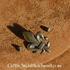 Fleur-de-lys Gürtelbeschläge (Set Von 5 Stück)