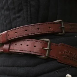 Epic Armoury Geflochtener Schwertgürtel, Rot -Schuhe & Stiefel Verkaufsladen geflochtener schwertguertel rot 2
