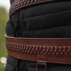 Epic Armoury Geflochtener Schwertgürtel, Rot -Schuhe & Stiefel Verkaufsladen geflochtener schwertguertel rot 4