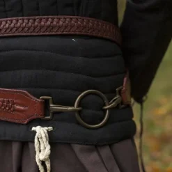 Epic Armoury Geflochtener Schwertgürtel, Rot -Schuhe & Stiefel Verkaufsladen geflochtener schwertguertel rot 5