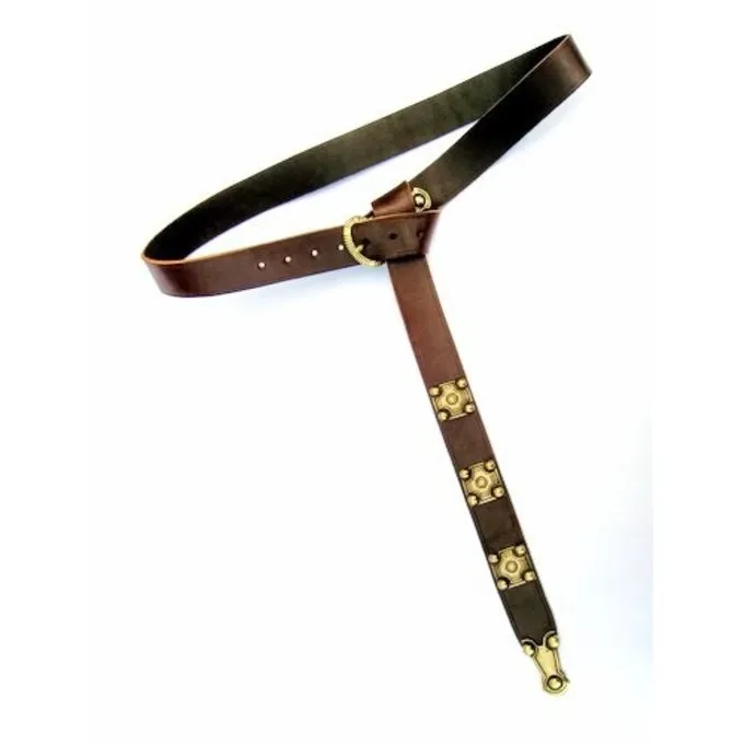 Germanischer Gürtel Ballingen, Schwarz 2 Germanischer Gürtel Ballingen, Schwarz – Bild 2