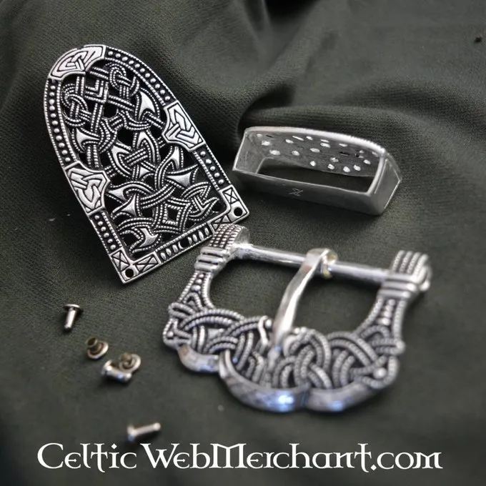 Gokstad Gürtelbeschlag Silber 3 Gokstad Gürtelbeschlag Silber – Bild 3