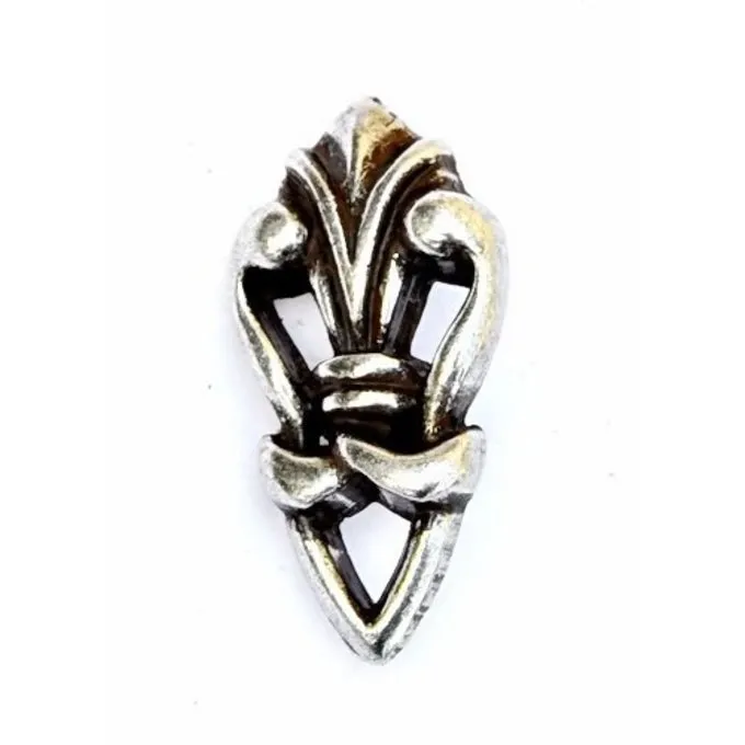 Gotland Riemen Fitting (1100-1200), Versilberter 1 Gotland Riemen Fitting (1100-1200), Versilberter