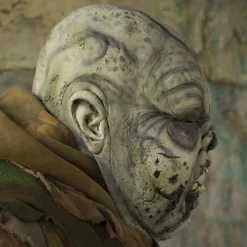 Epic Armoury Grau Grün Zombie Maske -Schuhe & Stiefel Verkaufsladen grau gruen zombie maske 3