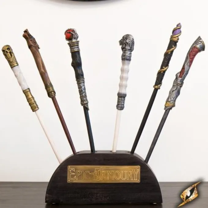 Epic Armoury Holzständer Für Stäbe 1 Epic Armoury Holzständer Für Stäbe