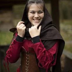 Epic Armoury Hood Assassins Creed, Dunkelbraun 11 Epic Armoury Hood Assassins Creed, Dunkelbraun -Schuhe & Stiefel Verkaufsladen hood assassins creed dunkelbraun 5