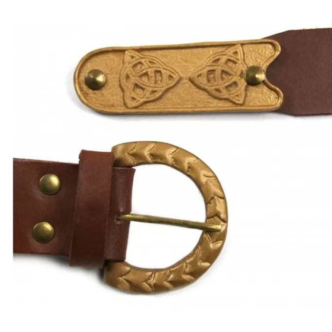 Leonardo Carbone Keltischer Gürtel Cinaed, Schwarz 2 Leonardo Carbone Keltischer Gürtel Cinaed, Schwarz – Bild 2