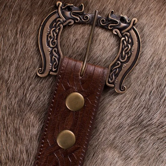 Deepeeka Keltischer Ledergürtel, 170 Cm 2 Deepeeka Keltischer Ledergürtel, 170 Cm – Bild 2