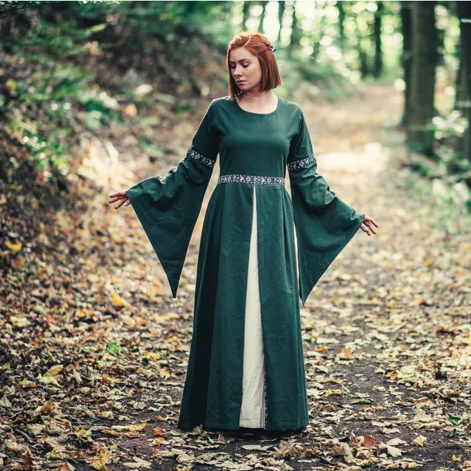 Leonardo Carbone Kleid Ivy Grün-weiß 1 Leonardo Carbone Kleid Ivy Grün-weiß