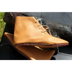 Marshal Historical Knöchelhohe Schuhe (1300-1600) 10 Marshal Historical Knöchelhohe Schuhe (1300-1600) -Schuhe & Stiefel Verkaufsladen knoechelhohe schuhe 1300 1600 4