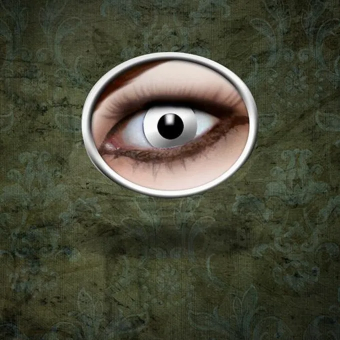 Epic Armoury Kontaktlinsen White Zombie 1 Epic Armoury Kontaktlinsen White Zombie