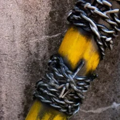 Epic Armoury LARP Baseballschläger Stacheldraht, 80 Cm, Gelb -Schuhe & Stiefel Verkaufsladen larp baseballschlaeger stacheldraht 80 cm gelb 3