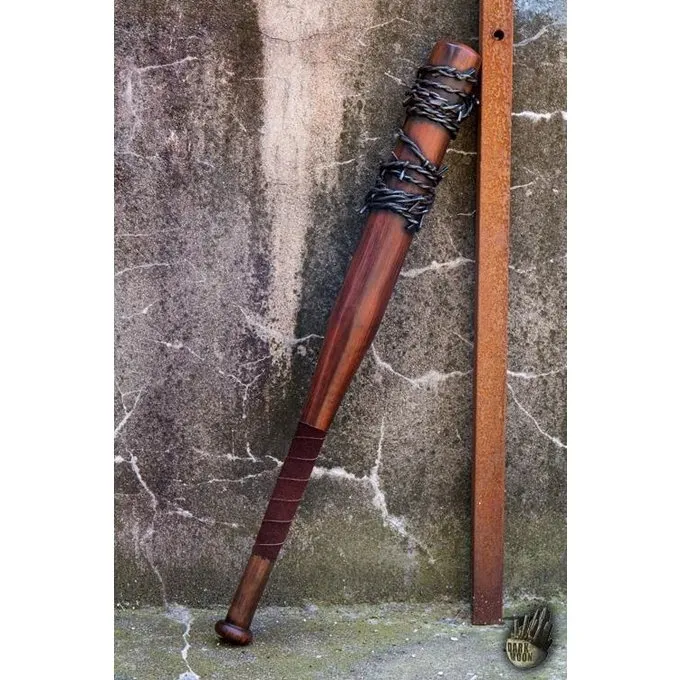 Epic Armoury LARP Baseballschläger Stacheldraht, 80 Cm, Holz 2 Epic Armoury LARP Baseballschläger Stacheldraht, 80 Cm, Holz – Bild 2