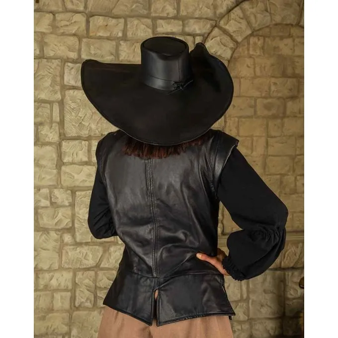 Mytholon Leder -Dublett Tilly, Schwarz 5 Mytholon Leder -Dublett Tilly, Schwarz – Bild 5