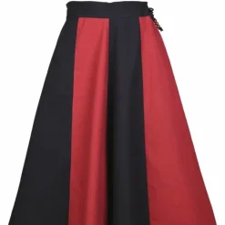 Mädchenrock Loreena, Schwarz-rot -Schuhe & Stiefel Verkaufsladen maedchenrock loreena schwarz rot 3