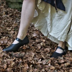 Epic Armoury Mittelalterliche Damenschuhe Astrid, Schwarz 10 Epic Armoury Mittelalterliche Damenschuhe Astrid, Schwarz -Schuhe & Stiefel Verkaufsladen mittelalterliche damenschuhe astrid schwarz 4