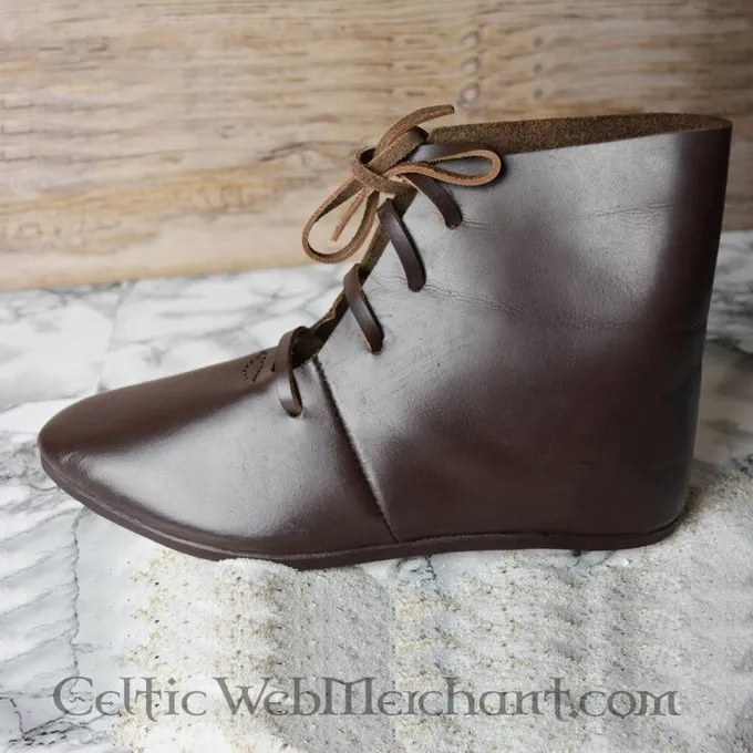 Ulfberth Mittelalterliche Knöchelhohe Schuhe Mit Schuhnägeln 2 Ulfberth Mittelalterliche Knöchelhohe Schuhe Mit Schuhnägeln – Bild 2