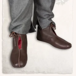 Mytholon Mittelalterliche Schuhe Einhard Braun -Schuhe & Stiefel Verkaufsladen mittelalterliche schuhe einhard braun 2