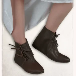 Mytholon Mittelalterliche Stiefeletten Heinrich Braun 8 Mytholon Mittelalterliche Stiefeletten Heinrich Braun -Schuhe & Stiefel Verkaufsladen mittelalterliche stiefeletten heinrich braun 2