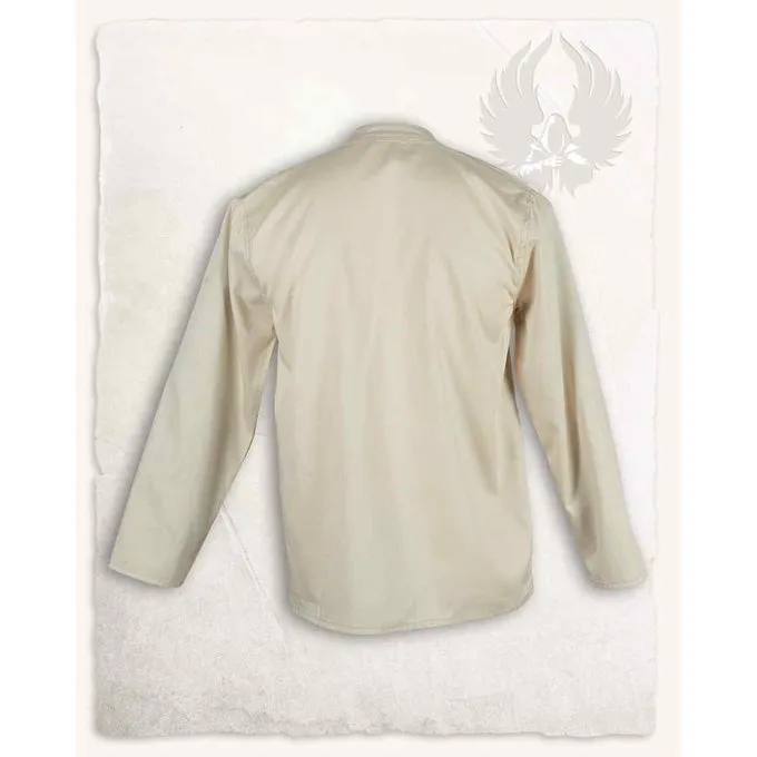Mytholon Mittelalterliches Hemd Leomar, Creme 4 Mytholon Mittelalterliches Hemd Leomar, Creme – Bild 4