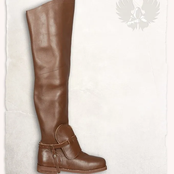 Mytholon Musketierstiefel Porthos Braun 6 Mytholon Musketierstiefel Porthos Braun – Bild 6