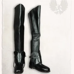 Mytholon Musketierstiefel Porthos Schwarz -Schuhe & Stiefel Verkaufsladen musketierstiefel porthos schwarz 3