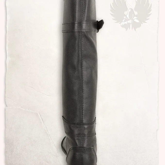 Mytholon Piraten-Stiefel Taras Schwarz 4 Mytholon Piraten-Stiefel Taras Schwarz – Bild 4