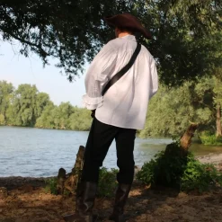 Leonardo Carbone Piratenhemd, Weiß 9 Leonardo Carbone Piratenhemd, Weiß -Schuhe & Stiefel Verkaufsladen piratenhemd weiss 3