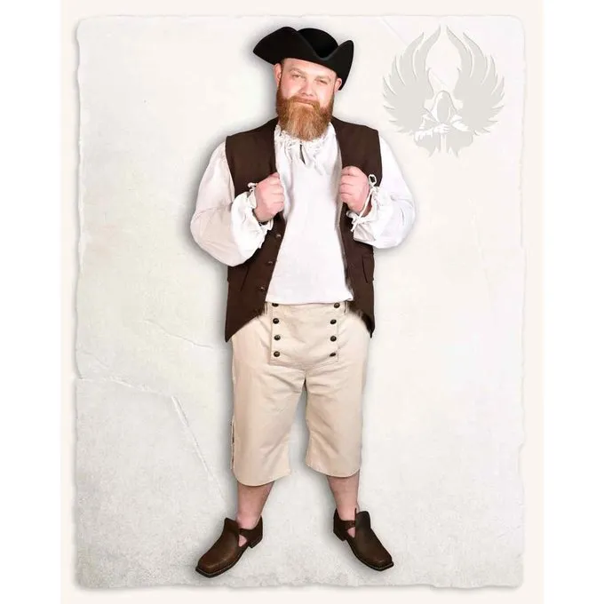 Mytholon Piratenhose Franklin, Natürlich 2 Mytholon Piratenhose Franklin, Natürlich – Bild 2