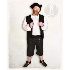 Mytholon Piratenhose Franklin, Schwarz