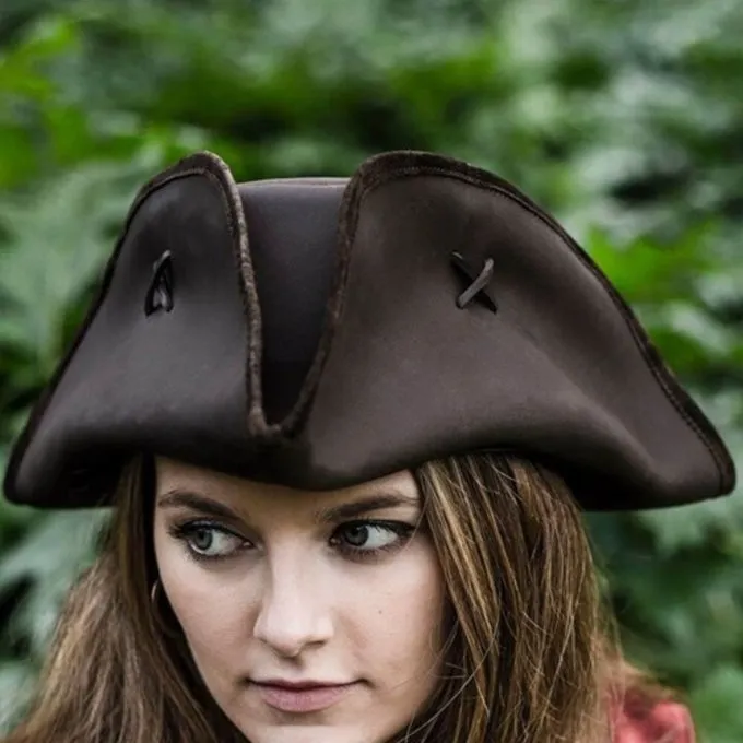 Rawblade Piratenhut Jack Rackham, Brown 1 Rawblade Piratenhut Jack Rackham, Brown