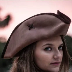 Rawblade Piratenhut Jack Rackham, Verwittert Braun -Schuhe & Stiefel Verkaufsladen piratenhut jack rackham verwittert braun 2