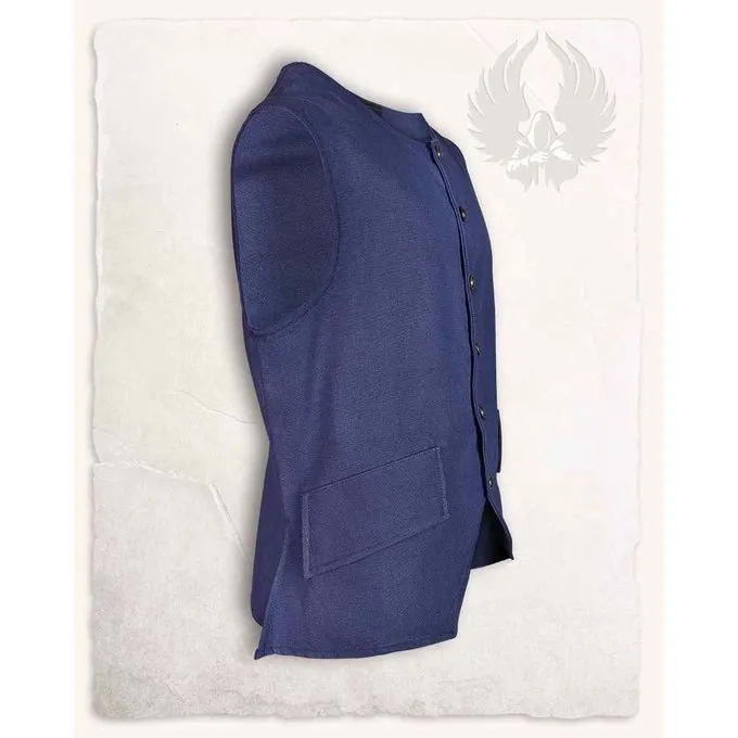 Mytholon Piratenweste Fletcher, Blau 5 Mytholon Piratenweste Fletcher, Blau – Bild 5