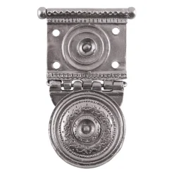 Deepeeka Roman Riemen Tekija Für Pugio, Verzinnte Messingarmatur, Pair