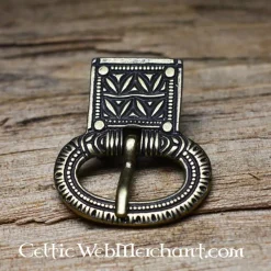 Später Klassischer Gürtel Schnalle, Versilbert